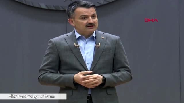 DİTAP VE SÖZLEŞMELİ TARIMLA ALAKALI ÇİFTÇİLERE İLK DERSİ TARIM BAKANI VERDİ