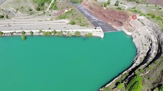 Karların erimesiyle Erzincan'daki barajlarda doluluk oranı arttı