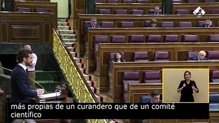 Casado acusa a Sánchez de dar "explicaciones de curandero"