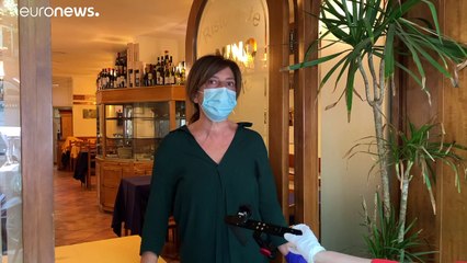 Italianos testam regresso à rotina