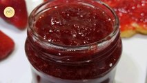 Strawberry Jam Recipe| Homemade Strawberry Jam By Meerabs Kitchen