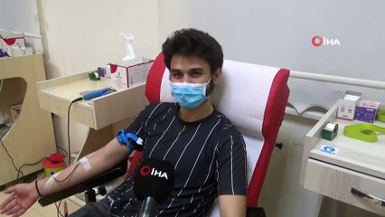 Kilis’te İftardan Sonra Kan Bağışı