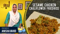 Sesame Chicken Cauliflower Fried Rice - 25 minute Chicken Cauliflower Fried Rice | Delish