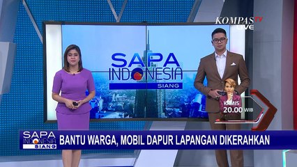 Bantu Warga Terdampak Corona, Mobil Dapur Lapangan Ini Siapkan 500 Paket Makanan