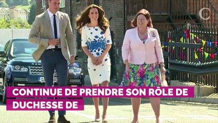 Kate Middleton recycle une robe fleurie et printanière à prix abordable
