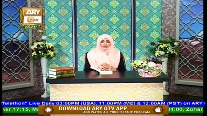 Tameer e Akhlaq - Taharat o Pakeezgi  - 6th May 2020 - ARY Qtv