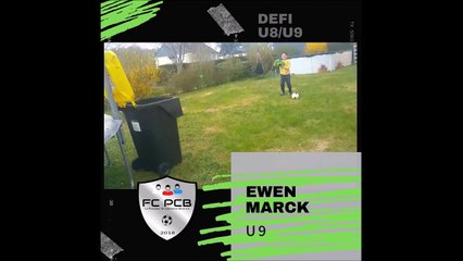 Défi 2 réalisé par des licenciés u7 à u17