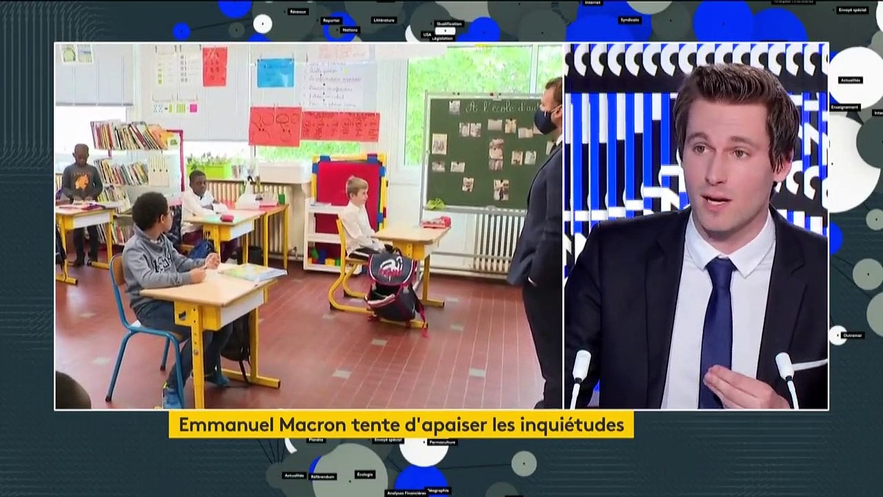 Rentrée scolaire : Emmanuel Macron a tenté d’apaiser les inquiétudes