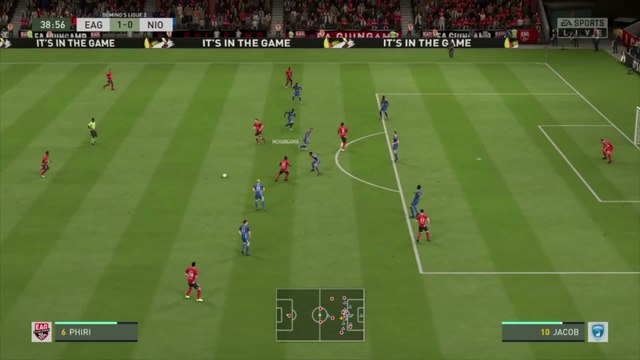 En Avant Guingamp - Chamois Niortais FC sur FIFA 20 : résumé et buts (L2 - 29e journée)