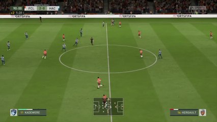 FC Lorient - Le Havre AC sur FIFA 20 : résumé et buts (L2 - 29e journée)