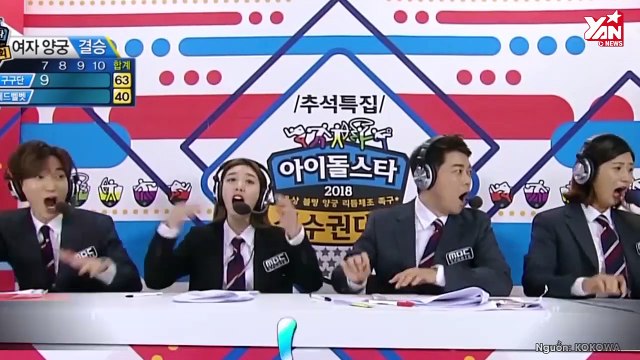 Irene bắn cung vỡ cả camera của nhà đài nhưng lại được tung hô như công thần của ISAC 2018