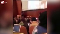 Giáo sư vô tình chiếu phim khiêu dâm trước 500 sinh viên