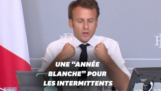 Macron veut prolonger les droits des intermittents jusqu'en août 2021