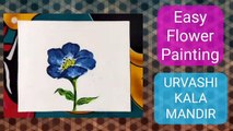 Easy Flower Paintings by Veena Sinha ( Urvashi Kala Mandir)