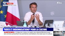Emmanuel Macron aux acteurs de la culture: 