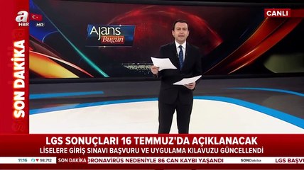 LGS sonuçları 16 Temmuz'da MEB'in internet sitesinden açıklanacak
