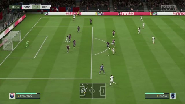 Stade Malherbe de Caen - Paris FC sur FIFA 20 : résumé et buts (L2 - 30e journée)