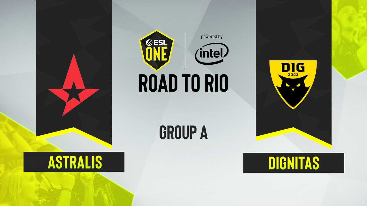 CSGO - Astralis vs. Dignitas [Train] Map 1 - ESL One Road to Rio - Group A - EU