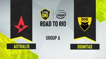 CSGO - Astralis vs. Dignitas [Train] Map 1 - ESL One Road to Rio - Group A - EU