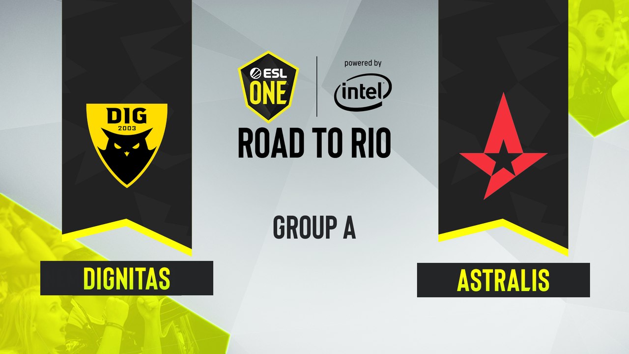 CSGO - Astralis vs. Dignitas [Dust2] Map 2 - ESL One Road to Rio - Group A - EU