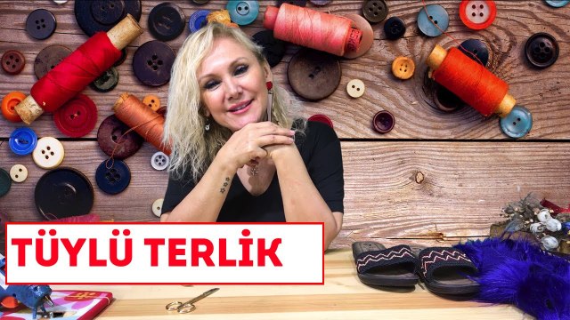 Tüylü Terlik Yapımı / How to fluffy slipper?