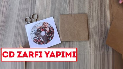 CD Zarfı Yapımı / How to make a CD envelope?