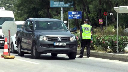 Bodrum’a giren araç sayısı 1 günde yüzde 25 arttı