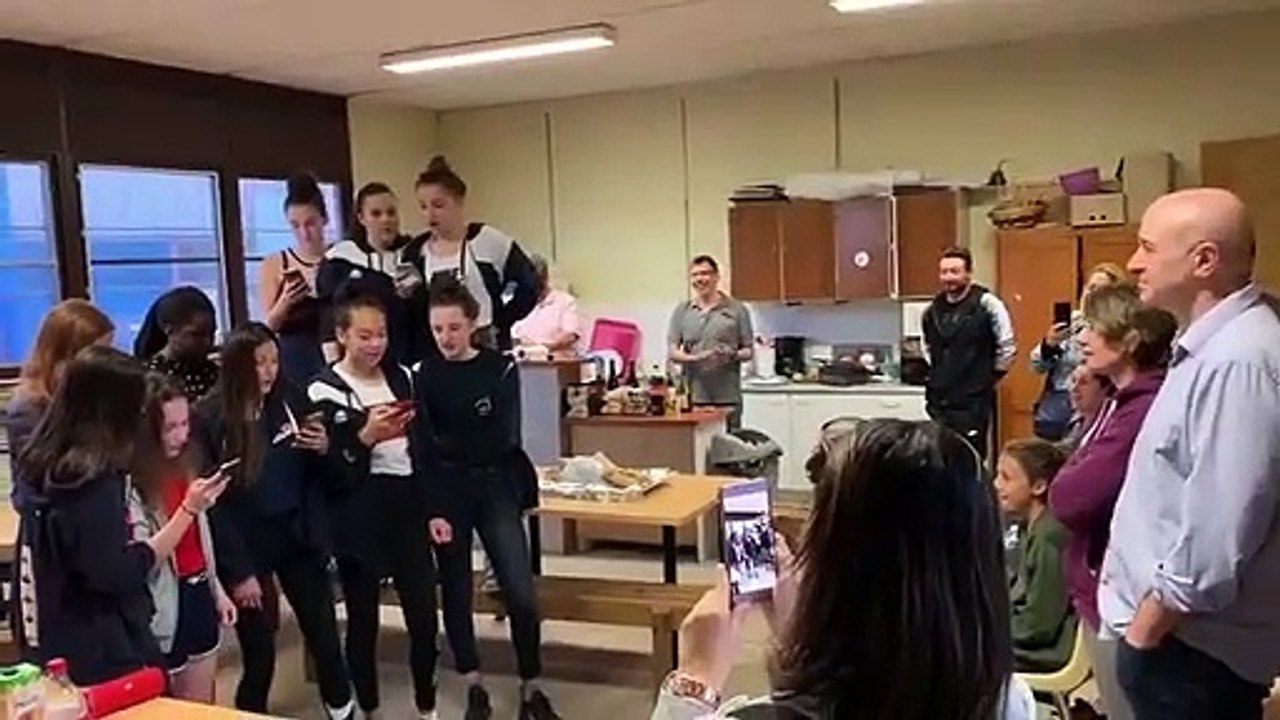 2018/2019 > Chanson U15F pour Eric et Babeth