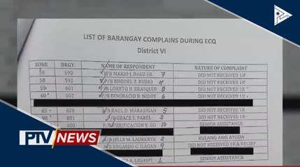 44 brgy. officials sa Manila, inisyuhan ng show cause order