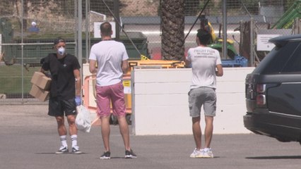 El Valencia cf se somete a las pruebas del coronavirus