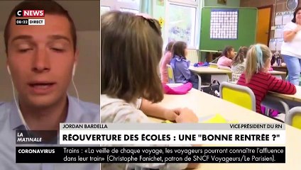 Coronavirus - Jordan Bardella, vice-président du Rassemblement National : "Je vois que depuis plusieurs semaines, les gens qui nous dirigent ont menti aux Français"
