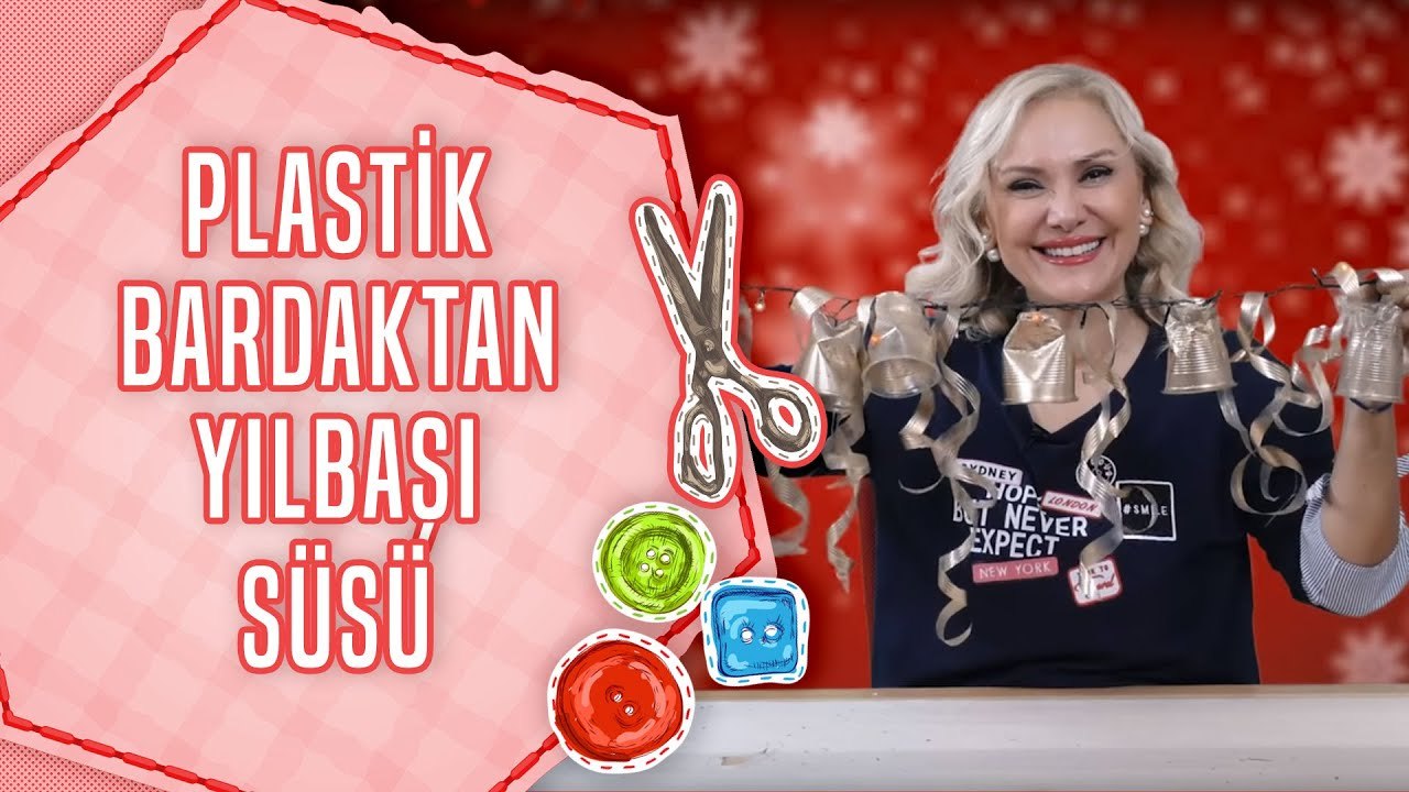 Plastik Bardaktan Yılbaşı Süsü Yapımı - HandCraft TV