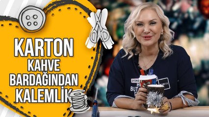 Karton Kahve Bardaklarından Kalemlik Yapımı - HandCraft TV