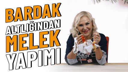 Bardak Altlığından Melek Yapımı . - HandCraft TV