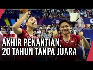 Ganda Putri Juara Lagi Setelah Puasa Gelar 20 Tahun