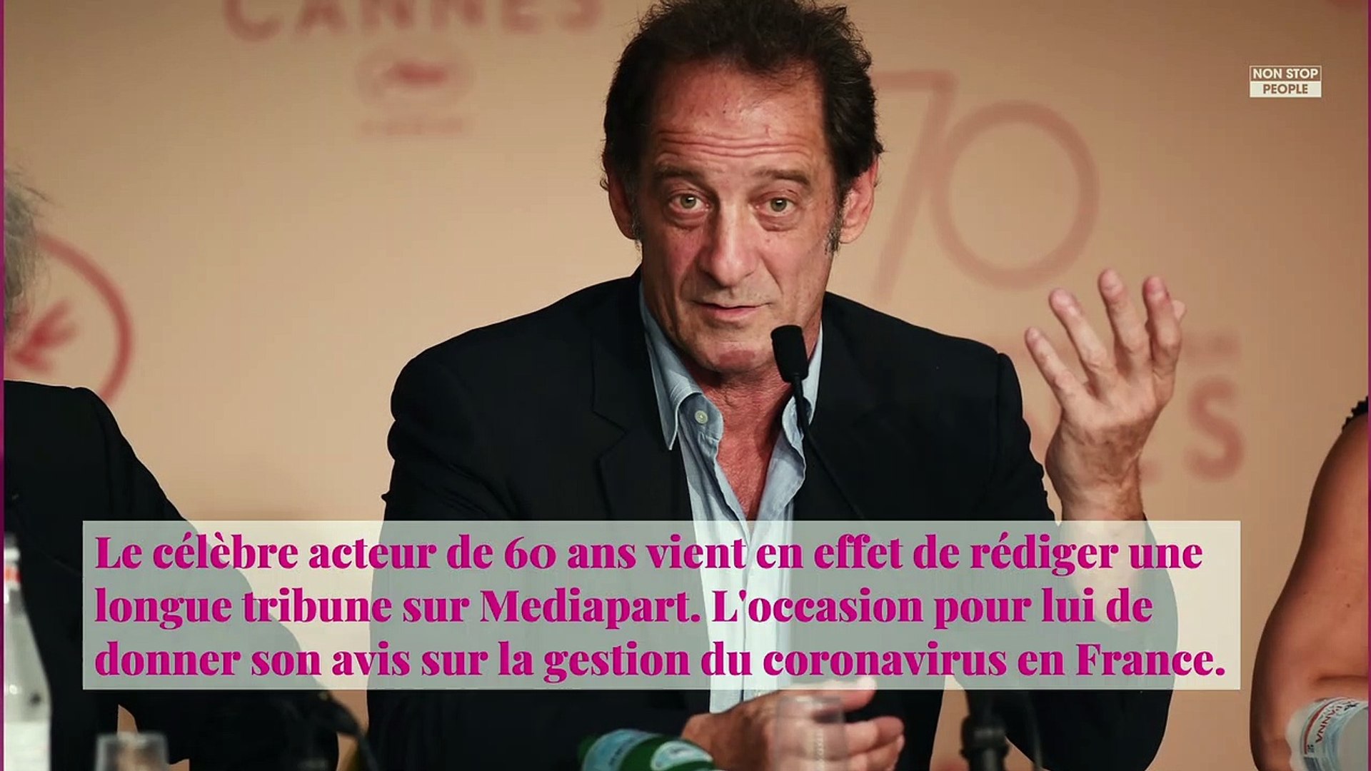 Coronavirus : Vincent Lindon s'en prend à Emmanuel Macron - Vidéo ...