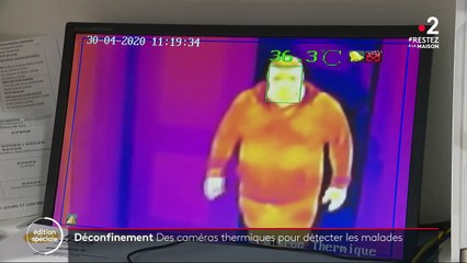 Coronavirus : des caméras thermiques pour détecter les malades