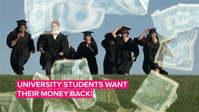 University students are filing lawsuits over tuition fees