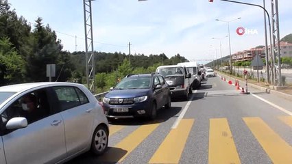 Uygulama noktasında kuyruklar oluştu