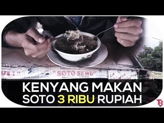 Kenyang Makan Soto 3 Ribu Rupiah