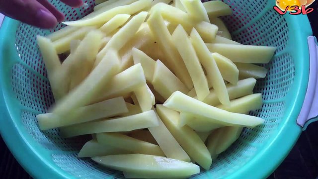 Tự Làm KHOAI TÂY CHIÊN GIÒN Siêu Đơn Giản Tại Nhà Giòn Rụm Ngon Ăn Là Ghiền