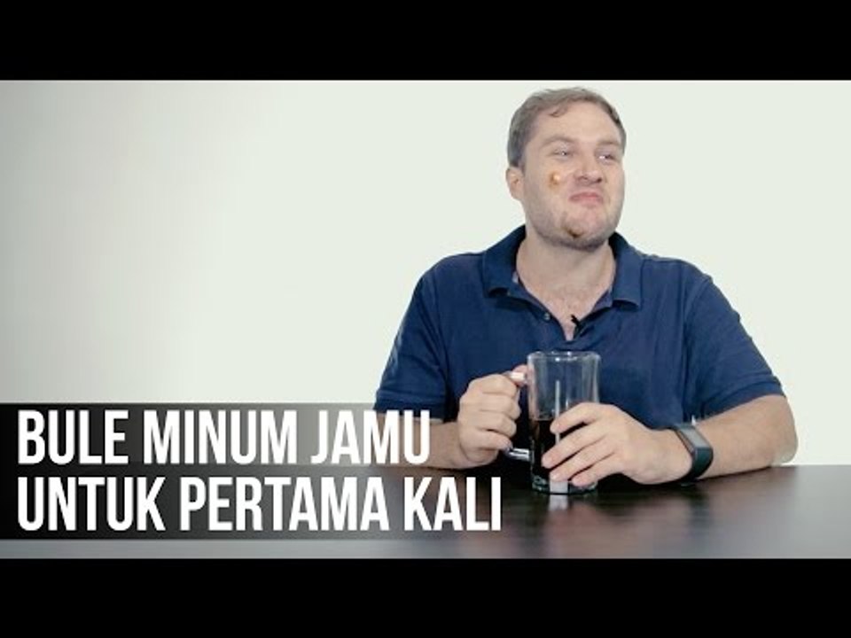 Bule Minum Jamu Untuk Pertama Kali