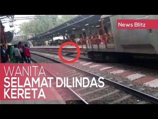 WANITA SELAMAT DILINDAS KERETA
