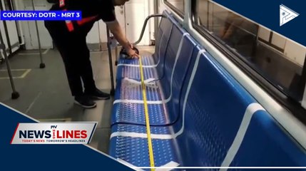 Download Video: Physical distancing to be strictly enforced in MRT-3