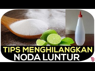 Tips Menghilangkan Noda Luntur Pada Baju