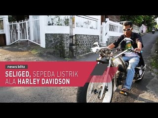 Seliged, Sepeda Listrik ala Harley Davidson