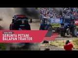 Serunya Petani Balapan Traktor