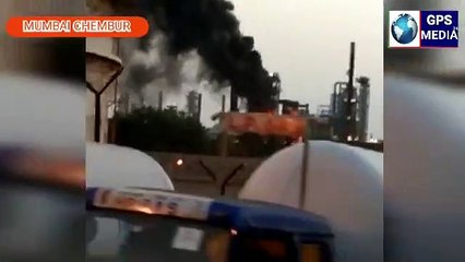 Mumbai Chembur hpcl REFINERY plant turn into fire