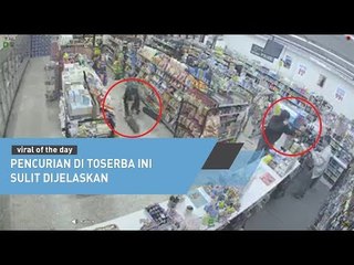 Télécharger la video: Pencurian di Toserba Ini Sulit Dijelaskan