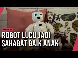 Robot Lucu Jadi Sahabat Baik Anak